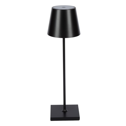 LED градинска настолна лампа VK LEADING LIGHT VK/03141/B/W NOG-MOS 2,2W 3000K IP54 BLACK OUTDOOR PORTABLE TABLE LAMP