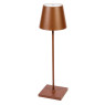VK LEADING LIGHT VK/03141/RB/W NOG-MOS 2,2W 3000K IP54 RUSTY BROWN OUTDOOR PORTABLE TABLE LAMP
