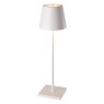 VK LEADING LIGHT VK/03141/W/W NOG-MOS 2,2W 3000K IP54 WHITE OUTDOOR PORTABLE TABLE LAMP