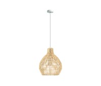 Пендел VK LEADING LIGHT VK/03146PE/35 FAY  1 x Е27 RATTAN LIGHT BROWN PENDANT LAMP