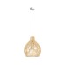 Пендел VK LEADING LIGHT VK/03146PE/35 FAY  1 x Е27 RATTAN LIGHT BROWN PENDANT LAMP