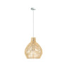 Пендел VK LEADING LIGHT VK/03146PE/35 FAY  1 x Е27 RATTAN LIGHT BROWN PENDANT LAMP