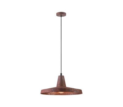 Пендел VK LEADING LIGHT VK/03166/BR AIMI 1 x E27 RUST BROWN PENDANT LAMP