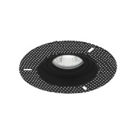 VK LEADING LIGHT VK/03193G/B TENE TRIMLESS ROUND DOWNLIGHT BLACK