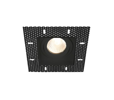 VK LEADING LIGHT VK/03194G/B TENE TRIMLESS SQUARE DOWNLIGHT BLACK