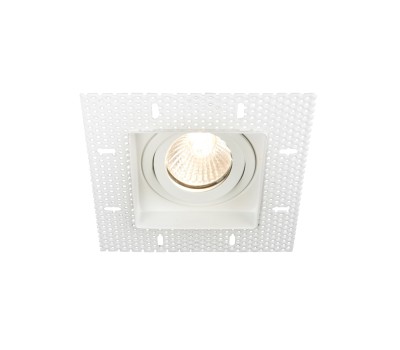 VK LEADING LIGHT VK/03194G/W TENE TRIMLESS SQUARE DOWNLIGHT WHITE