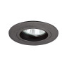 Луна за вграждане VK LEADING LIGHT VK/03195/B WOOF BLACK ROUND DOWNLIGHT IP65