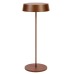 VK LEADING LIGHT VK/03214/RB/W NOG-MOS 2,2W 3000K IP54 RUSTY BROWN OUTDOOR PORTABLE TABLE LAMP