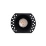 VK LEADING LIGHT VK/03287/B HUDI TRIMLESS ROUND DOWNLIGHT BLACK IP65