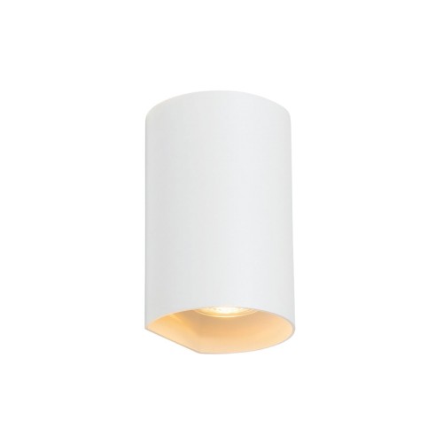 VK LEADING LIGHT VK/03310/WA/W HANA 2 x GU10 WHITE WALL LAMP