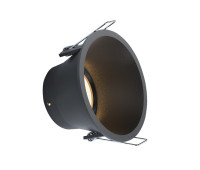 VK LEADING LIGHT VK/03341/B ROY BLACK ROUND DOWNLIGHT IP44 VK LEADING LIGHT VK/03341/B ROY BLACK ROUND DOWNLIGHT IP44