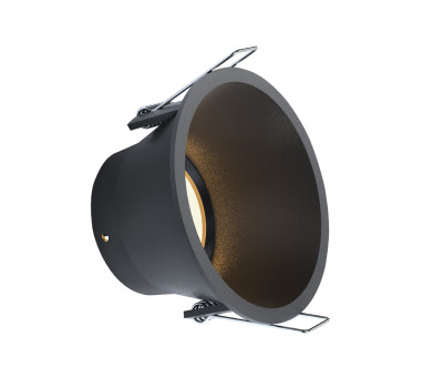 VK LEADING LIGHT VK/03341/B ROY BLACK ROUND DOWNLIGHT IP44 VK LEADING LIGHT VK/03341/B ROY BLACK ROUND DOWNLIGHT IP44