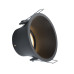 VK LEADING LIGHT VK/03341/B ROY BLACK ROUND DOWNLIGHT IP44 VK LEADING LIGHT VK/03341/B ROY BLACK ROUND DOWNLIGHT IP44