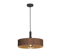 Пендел VK LEADING LIGHT VK/03349/PE/WW/40 HALO 1 x E27 WALNUT WOOD PENDANT LAMP Пендел VK LEADING LIGHT VK/03349/PE/WW/40 HALO 1 x E27 WALNUT WOOD PENDANT LAMP