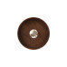 VK LEADING LIGHT VK/03349/WA/WW/30 HALO 1 x E27 WALNUT WOOD WALL LAMP