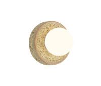 VK LEADING LIGHT VK/03351/WA/A/16 TORI 1 x G9 AMBER/OPAL WALL LAMP VK LEADING LIGHT VK/03351/WA/A/16 TORI 1 x G9 AMBER/OPAL WALL LAMP