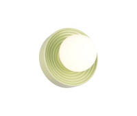 VK LEADING LIGHT VK/03351/WA/GR/16 TORI 1 x G9 GREEN/OPAL WALL LAMP VK LEADING LIGHT VK/03351/WA/GR/16 TORI 1 x G9 GREEN/OPAL WALL LAMP