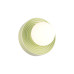 VK LEADING LIGHT VK/03351/WA/GR/16 TORI 1 x G9 GREEN/OPAL WALL LAMP