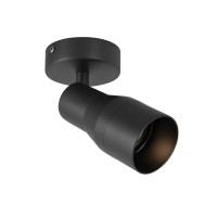 Спот VK LEADING LIGHT VK/03354/CE/B ILUMA 1 x GU10 BLACK ADJUSTABLE SPOT LAMP