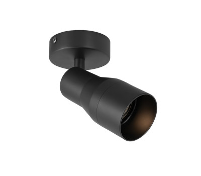 Спот VK LEADING LIGHT VK/03354/CE/B ILUMA 1 x GU10 BLACK ADJUSTABLE SPOT LAMP
