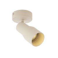 Спот VK LEADING LIGHT VK/03354/CE/BG ILUMA 1 x GU10 BEIGE ADJUSTABLE SPOT LAMP