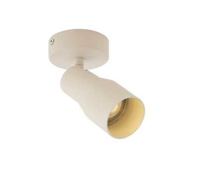Спот VK LEADING LIGHT VK/03354/CE/BG ILUMA 1 x GU10 BEIGE ADJUSTABLE SPOT LAMP