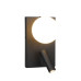 VK LEADING LIGHT VK/03360/B VIVO 1 x G9 + 3W 3000K LED BLACK WALL LAMP VK LEADING LIGHT VK/03360/B VIVO 1 x G9 + 3W 3000K LED BLACK WALL LAMP