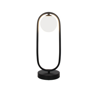 Настолна лампа VK LEADING LIGHT VK/03361/B VIVO 1 x G9 BLACK TABLE LAMP