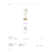VK LEADING LIGHT VK/03362/TL/BS PERO 1 x G9 TABLE LAMP VK LEADING LIGHT VK/03362/TL/BS PERO 1 x G9 TABLE LAMP