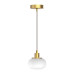 Пендел VK LEADING LIGHT VK/03363/PE/BS PERO 1 x G9 PENDANT LAMP