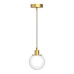 Пендел VK LEADING LIGHT VK/03364/PE/BS PERO 1 x G9 PENDANT LAMP