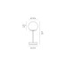VK LEADING LIGHT VK/03364/TL/BS PERO 1 x G9 TABLE LAMP VK LEADING LIGHT VK/03364/TL/BS PERO 1 x G9 TABLE LAMP