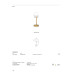 VK LEADING LIGHT VK/03364/TL/BS PERO 1 x G9 TABLE LAMP VK LEADING LIGHT VK/03364/TL/BS PERO 1 x G9 TABLE LAMP