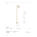 VK LEADING LIGHT VK/03370/FL/BS NALA 1 x Е14 FLOOR LAMP