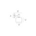 VK LEADING LIGHT VK/03370/WA/BS NALA 1 x Е14 WALL LAMP VK LEADING LIGHT VK/03370/WA/BS NALA 1 x Е14 WALL LAMP