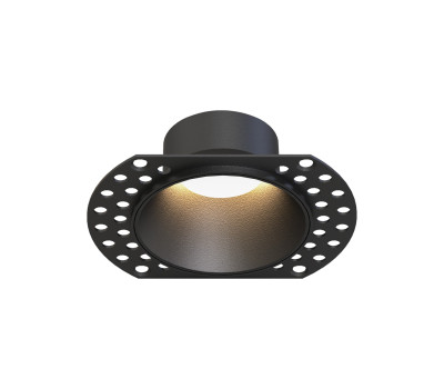 VK LEADING LIGHT VK/03371/B HUDI TRIMLESS ROUND DOWNLIGHT BLACK VK LEADING LIGHT VK/03371/B HUDI TRIMLESS ROUND DOWNLIGHT BLACK