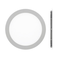 VK LEADING LIGHT VK/04017/G/CCT SLIM PANEL GREY 24W CCT RECESSED PANEL LAMP VK LEADING LIGHT VK/04017/G/CCT SLIM PANEL GREY 24W CCT RECESSED PANEL LAMP