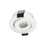 VK LEADING LIGHT VK/04126/W/C ORO WHITE 3W 4000K RECESSED ROUND DOWNLIGHT
