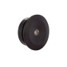 LED луна за вграждане звездно небе VK LEADING LIGHT VK/04128/B/W MINO BLACK 3W 3000K RECESSED ROUND DOWNLIGHT STARRY SKY