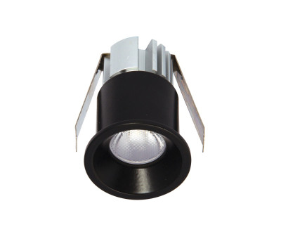 VK LEADING LIGHT VK/04146/B/W ORO BLACK 3W 3000K RECESSED DOWNLIGHT LAMP VK LEADING LIGHT VK/04146/B/W ORO BLACK 3W 3000K RECESSED DOWNLIGHT LAMP