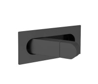 VK LEADING LIGHT VK/04155/WA/B/W ELLIS 3W 3000K BLACK RECESSED WALL LAMP