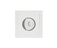 VK LEADING LIGHT VK/04178/WA/W/C ARCHIE 2W 4000K WHITE RECESSED WALL LAMP