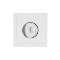 VK LEADING LIGHT VK/04178/WA/W/C ARCHIE 2W 4000K WHITE RECESSED WALL LAMP