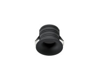 VK LEADING LIGHT VK/04222/B/W ORO BLACK 2W 3000K RECESSED DOWNLIGHT LAMP VK LEADING LIGHT VK/04222/B/W ORO BLACK 2W 3000K RECESSED DOWNLIGHT LAMP