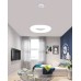 VK LEADING LIGHT VK/04242PE/W/W/45 CLOUD 38W 3000K WHITE PENDANT LAMP