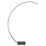 LED лампион VK LEADING LIGHT VK/04258/B/W DIA 11W 3000K BLACK MARBLE FLOOR LAMP