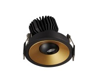 LED луна за вграждане VK LEADING LIGHT VK/04345/BGD/C PRESTO BLACK AND GOLD 6W 4000K RECESSED ADJUSTABLE DOWNLIGHT