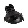 LED луна за вграждане VK LEADING LIGHT VK/04346/B/W PRESTO BLACK 11W 3000K RECESSED ADJUSTABLE DOWNLIGHT