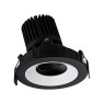 VK LEADING LIGHT VK/04346/WB/W PRESTO BLACK AND WHITE 11W 3000K RECESSED ADJUSTABLE DOWNLIGHT