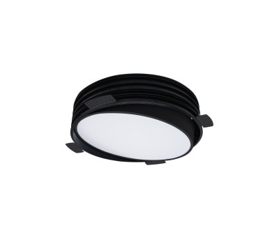 VK LEADING LIGHT VK/04348/B/W/35 DREAM 20W 3000K BLACK LED RECESSED ADJUSTABLE CELING TRIMLESS PANEL